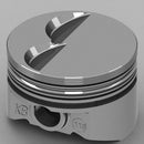 KB PERFORMANCE PISTONS SBF Flat Top Piston Set 4.030 Bore -6.5cc KB115.030