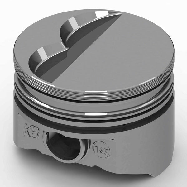 KB PERFORMANCE PISTONS SBM Flat Top Piston Set 3.940 Bore -5cc KB167.030