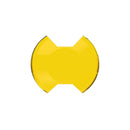 KC HILITES SlimLite 8in LED Light Shield SAE Yellow 5210