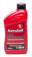 KENDALL OIL Kendall 20w50 GT-1 High Performance Oil 1qt 1081174