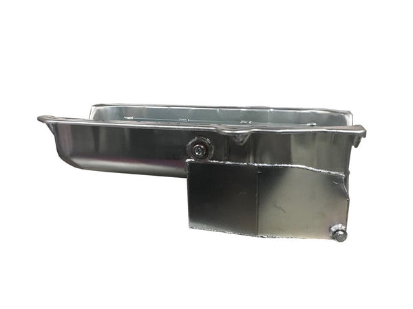 KEVKO OIL PANS & COMPONENTS SBC Oil Pan Claimer 6qt RH Dipstick 86-Up 1086NRH