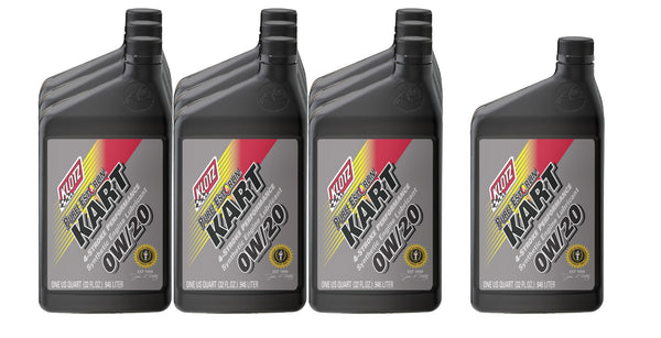 KLOTZ SYNTHETIC LUBRICANTS Pure Estorlin Kart 4 Stroke 0w20 Case 10x1Qt KE-220