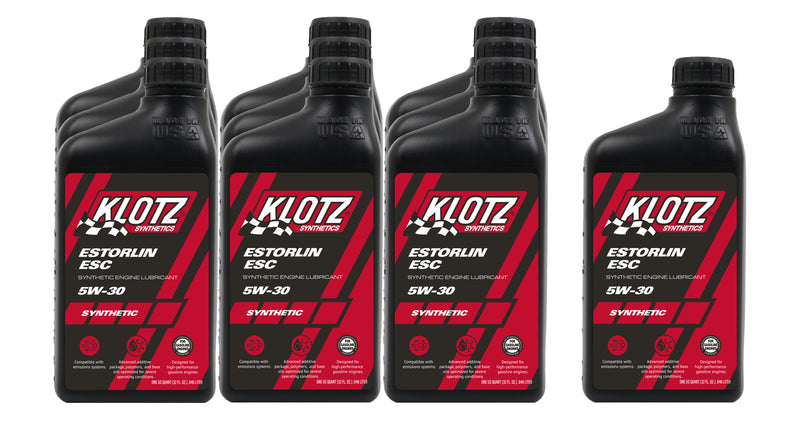 KLOTZ SYNTHETIC LUBRICANTS Estorlin ESC 5W-30 Case 1 Quart KE-435