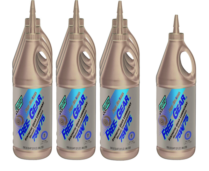 KLOTZ SYNTHETIC LUBRICANTS Pure Estorlin Qualifier Trans Oil 75w75 Cs10x1Qt KE-960