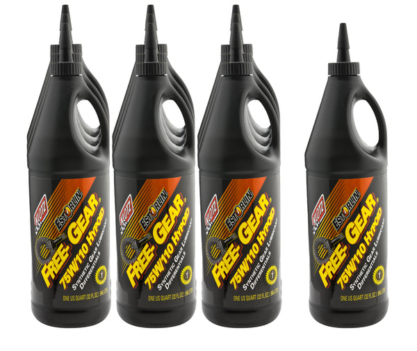 KLOTZ SYNTHETIC LUBRICANTS Pure Estorlin Gear Oil 75w110 Case 1 Quart KE-995