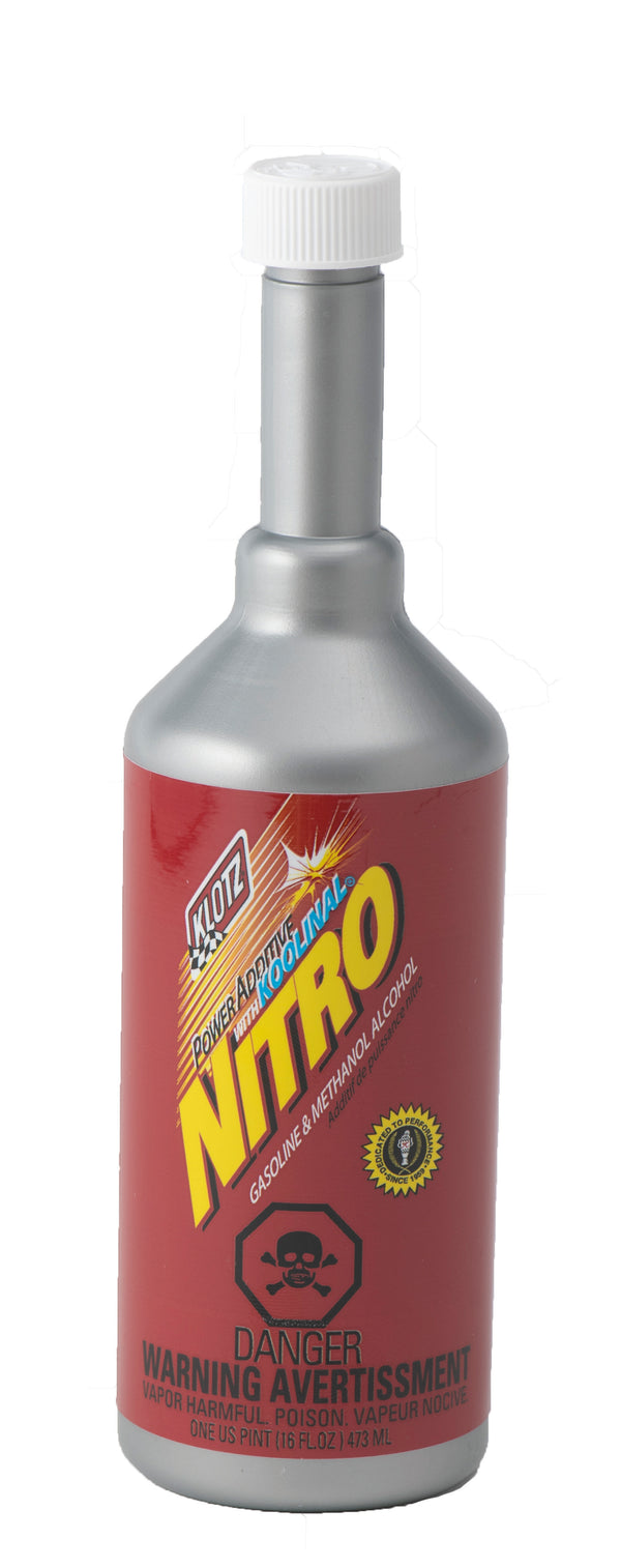 KLOTZ SYNTHETIC LUBRICANTS Nitro Power Additive w/ Koolinal 1Pint KLOKL-600