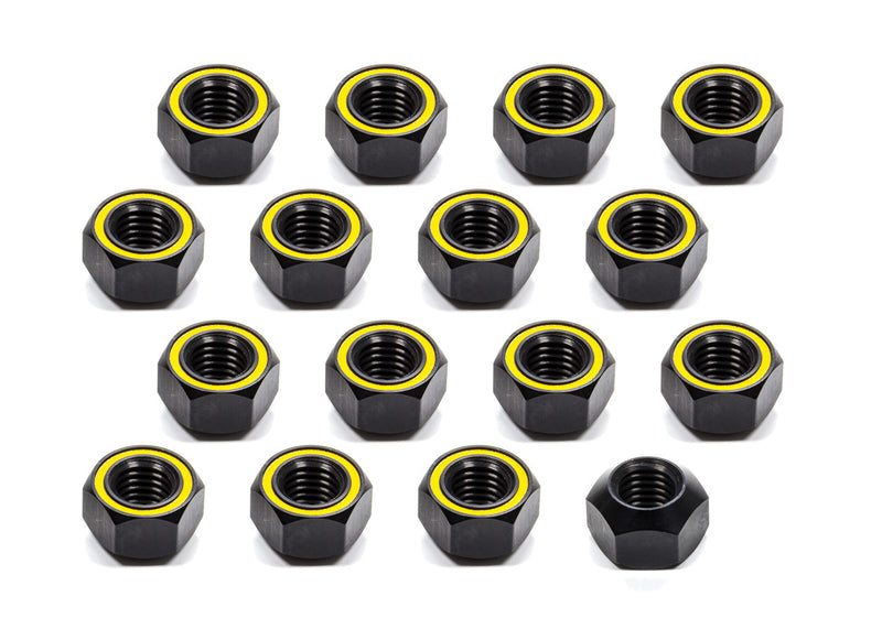 KLUHSMAN RACING PRODUCTS Lugnut 20Pk 5/8-11 Alum Refl Yellow KRC-8211