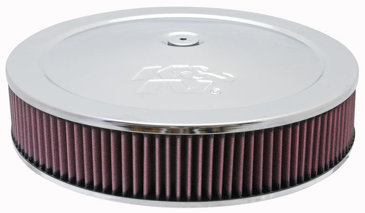 K AND N ENGINEERING 14in x 3in- 7/8in Drop Air Cleaner Assembly 60-1430