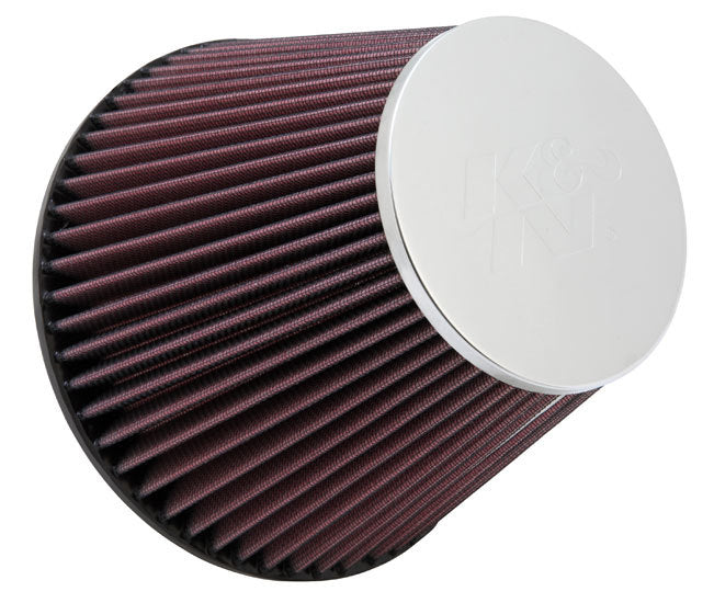 K AND N ENGINEERING Universal Air Filter 6in FLG 7-1/2inB 4-1/2inT RF-1048