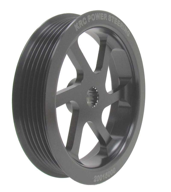 KRC POWER STEERING 4.2in 6-Rib Alum P/S Pump Pulley KRC 20015000