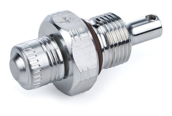 KRC POWER STEERING Alum Flow Valve -6AN Male ID - 4 KRC 25304000