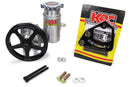 KRC POWER STEERING Power Steering Kit SBC Block Mnt 6in V-Belt ESP 18010115