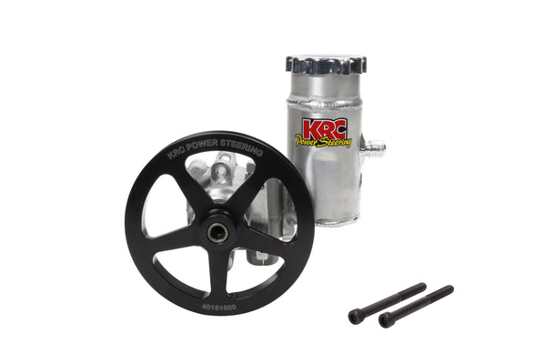 KRC POWER STEERING P/S Pump Elite w/ 6in V- Belt Pulley w/Reservoir ESP 19610100