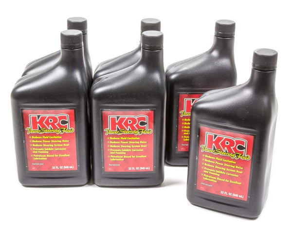 KRC POWER STEERING Power Steering Fluid KRC Case 6x1 Quart PSF 10032006