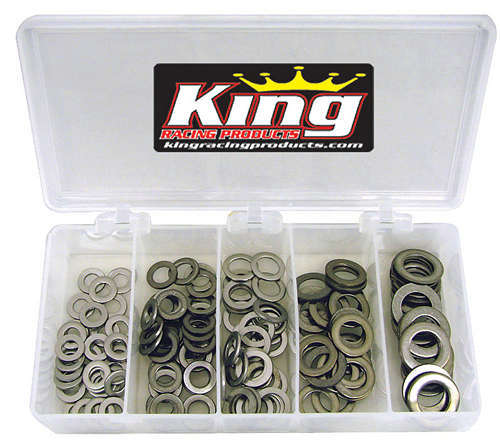 KING RACING PRODUCTS Stainless Washer Kit .060 145pc 2725