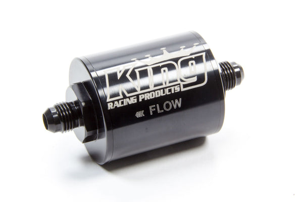 KING RACING PRODUCTS Fuel Filter Short -6 Stainless 4300