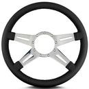 LECARRA STEERING WHEELS Steering Wheel Mark 9 El egante Pol. w/Black Wrap 93201
