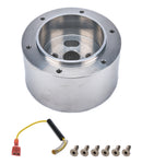 LECARRA STEERING WHEELS Steering Wheel Hub Adapter Polished B-26777