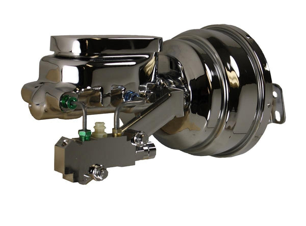 LEED BRAKES 8in Dual Chrome Booster 2N6B4