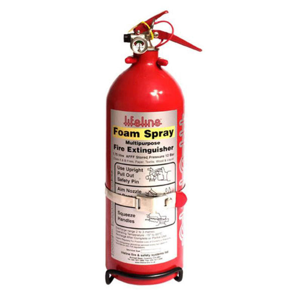 LIFELINE USA Fire Extinguisher AFFF Hand Held 1.75 Liter 201-100-002