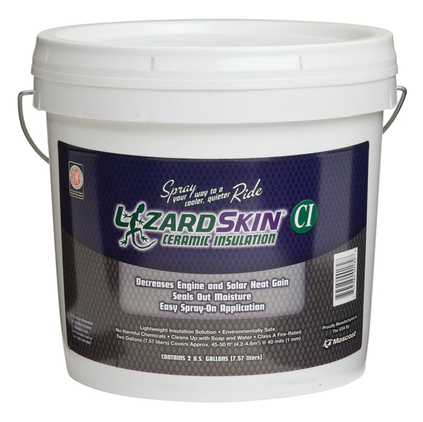 LIZARD SKIN White Ceramic Insulation 2 Gallon Pail -218747