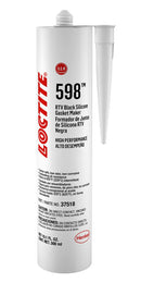 LOCTITE RTV 598 Black Silicone Cartridge 300ml/10.14oz 495074