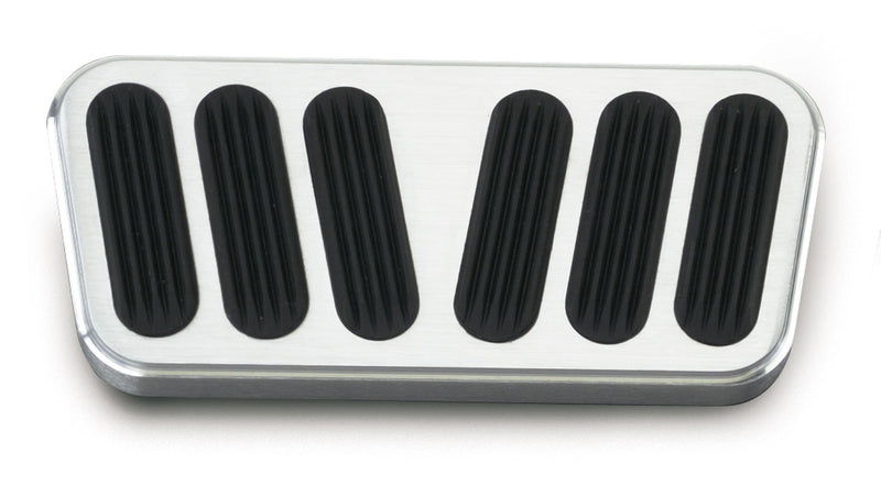 LOKAR 55-57 Chevy Billet Power Brake Pedal Pad w/rubber BAG-6078