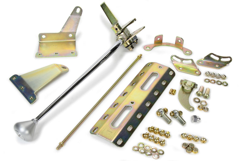 LOKAR 16in C4 Shifter Brushed Mushroom Knob CMC4BM