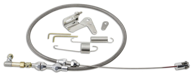 LOKAR Duo-Pak Hi-Tech Throttle Cable w/Brackets DP-1000HT