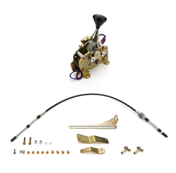 LOKAR Shifter Ford 6R80 Chrome 4in Straight Lever ES6R80HMB