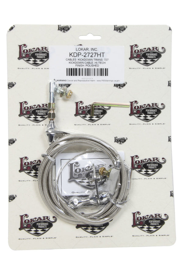 LOKAR POLISHED HI-TECH 727 KIC KDOWN CABLE KDP-2727HT