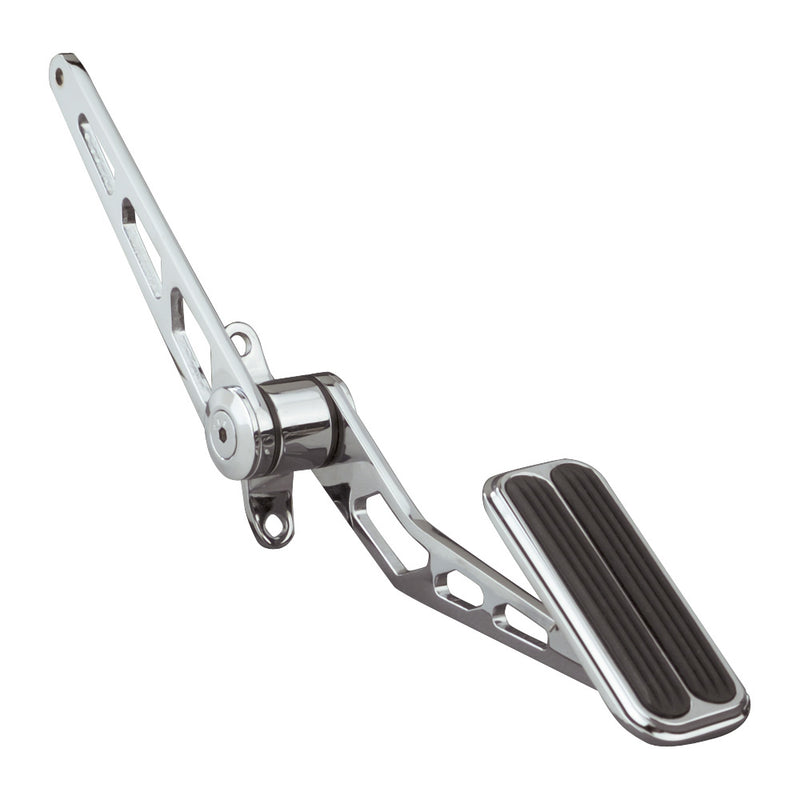 LOKAR Chrome Gas Pedal W/Rubbe SG-6007