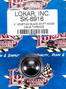 LOKAR 2in Shift Knob Venetian Black SK-6916