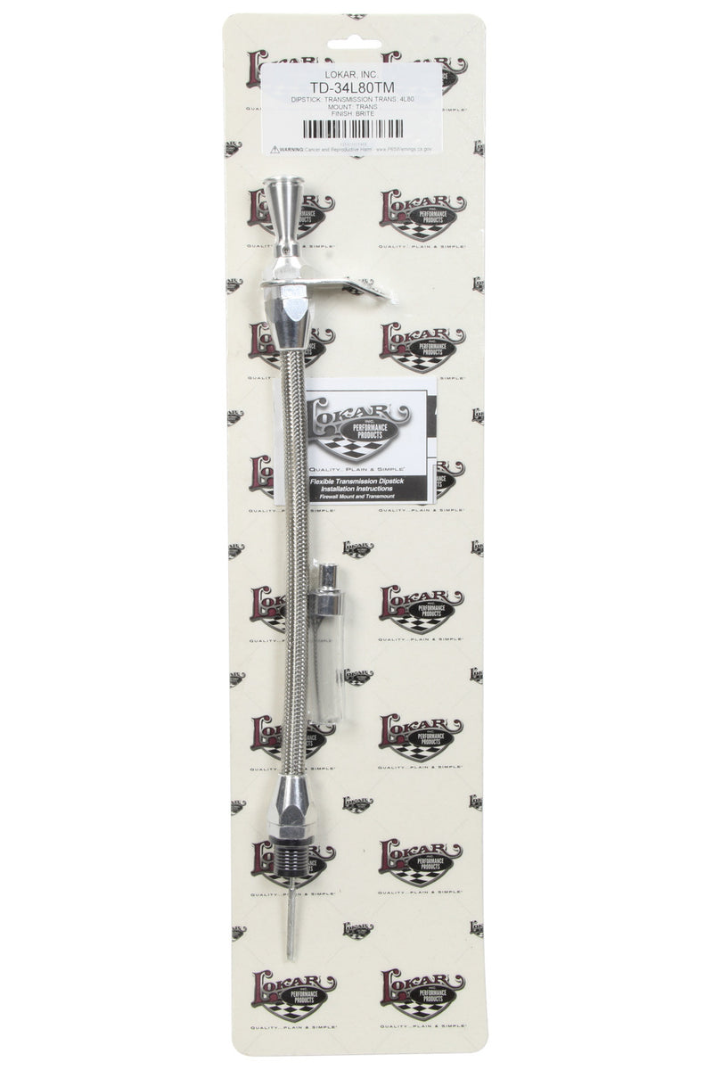 LOKAR Hi-Tech Trans Dipstick 4L80E Trans Mt. TD-34L80TM