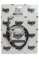 LOKAR VS Throttle Cable Black Black Wrap w/ Red Tracer VS-1005