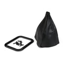 LOKAR Blk Billet Rectangular Floor Mount Shifter Boot X70-BFMB
