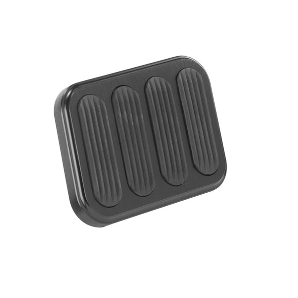 LOKAR Blk XL Billet Aluminum Brake Pad w/Rubber XBFG-6013