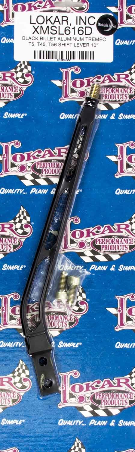 LOKAR Shift Lever TKO 500-600 Aluminum 10in Black XMSL616D