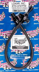 LOKAR Black Dipstick Mopar 727 Trans Firewall Mount XTD-3727FM