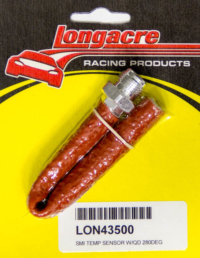 LONGACRE Temp Sensor 280deg SMI w/QD Lead & Fitting 52-43500