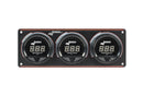 LONGACRE Waterproof LED 3 Gauge Panel OP/WT/FP 52-44662