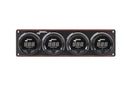 LONGACRE Waterproof LED 4 Gauge Panel OP/WT/OT/FP 52-44666