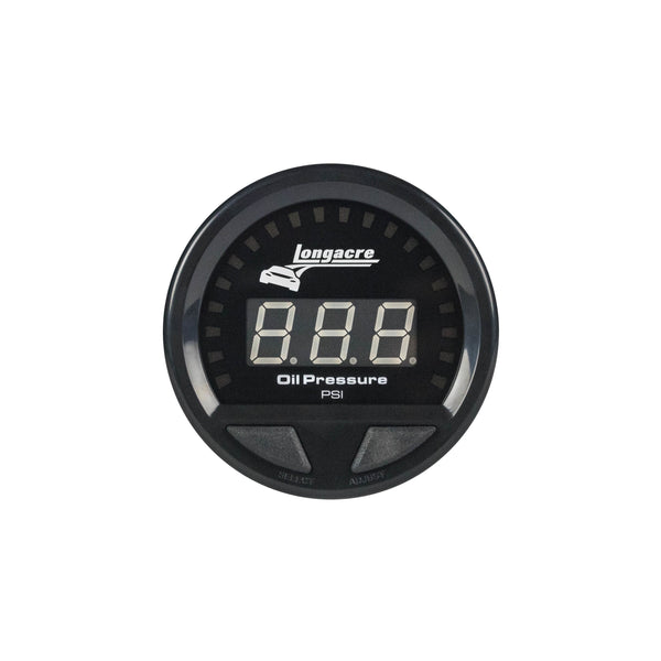 LONGACRE Waterproof LED Oil Pressure Gauge 52-46857