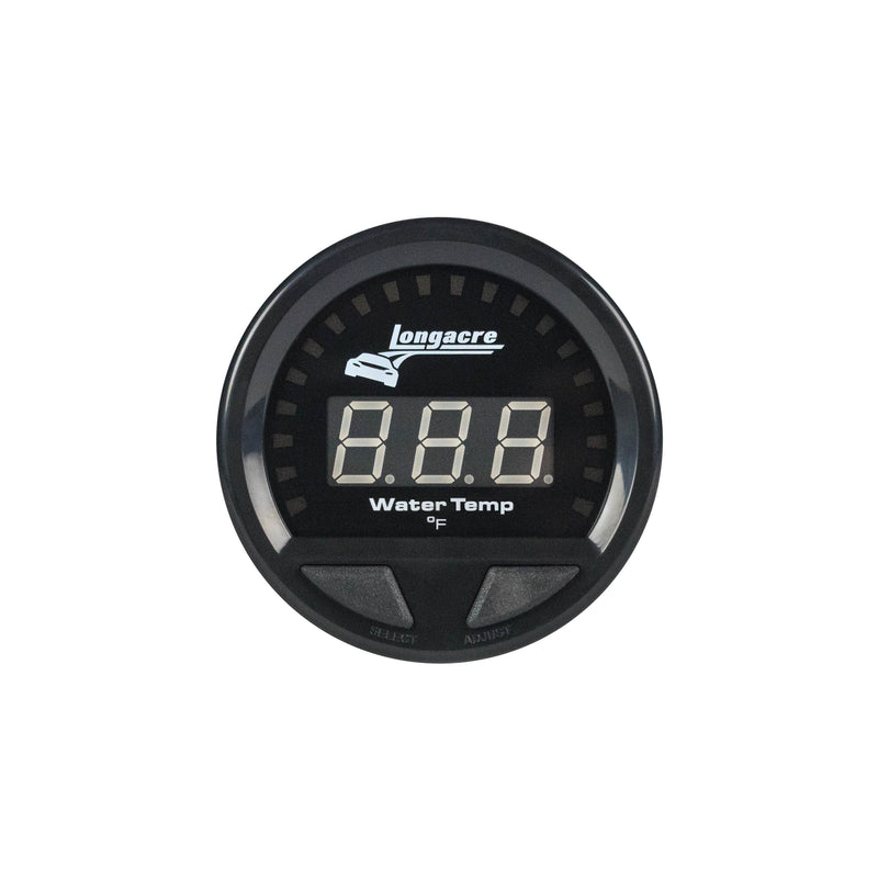 LONGACRE Waterproof LED Water Temp Gauge 100-280f 52-46860