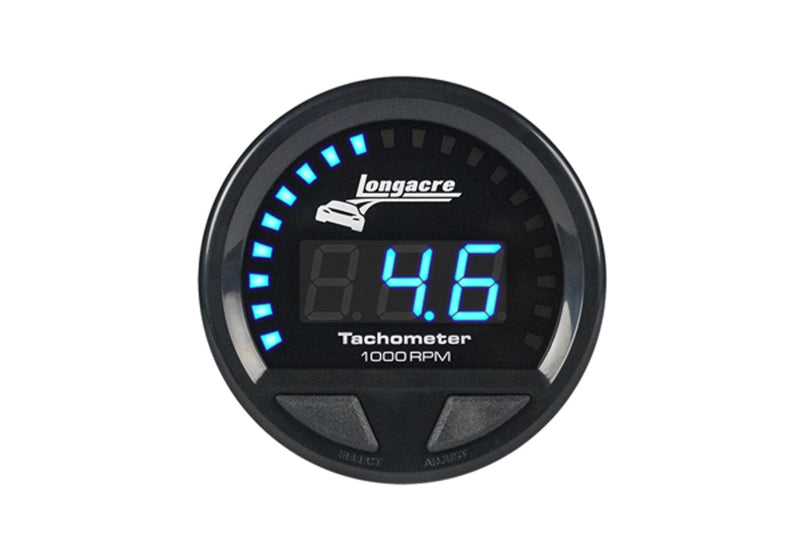 LONGACRE Waterproof LED Tach 2-5/8in 52-46863
