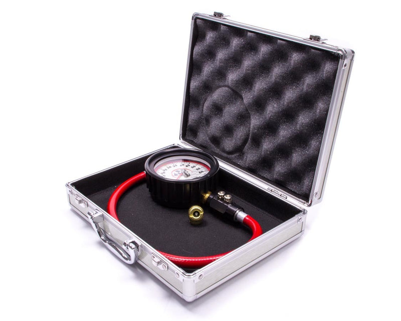 LONGACRE Tire Gauge 0-60PSI 3.5in GID Dual Bleed Magnum 52-52001