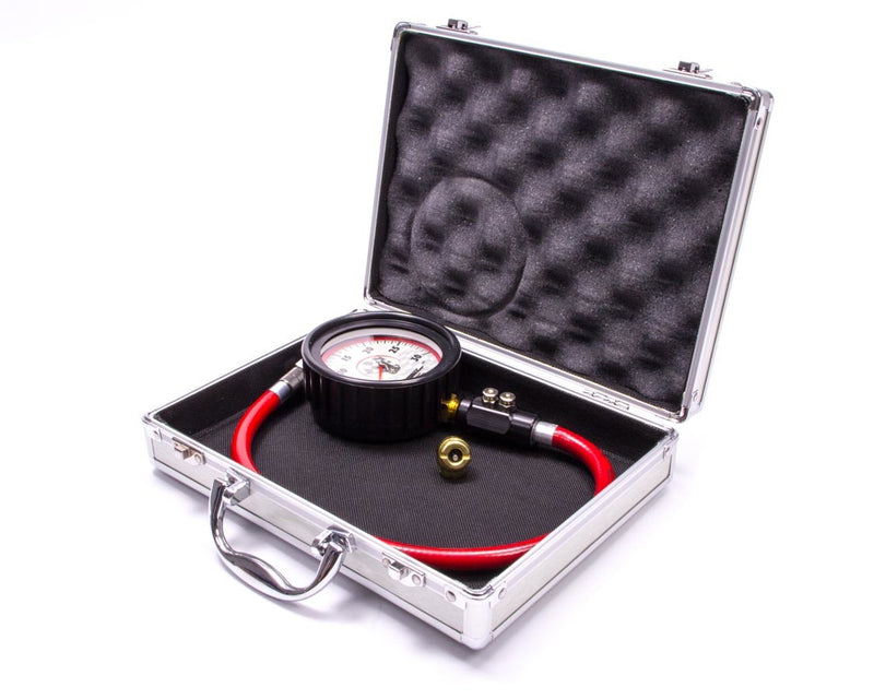 LONGACRE Tire Gauge 0-30PSI 3.5in GID Dual Bleed Magnum 52-52021