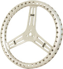 LONGACRE Steering Wheel 15in Flat & Drilled 52-56866