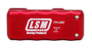 LSM RACING PRODUCTS Dual Feeler Gauge Holder - Red FH-200R      (RED)