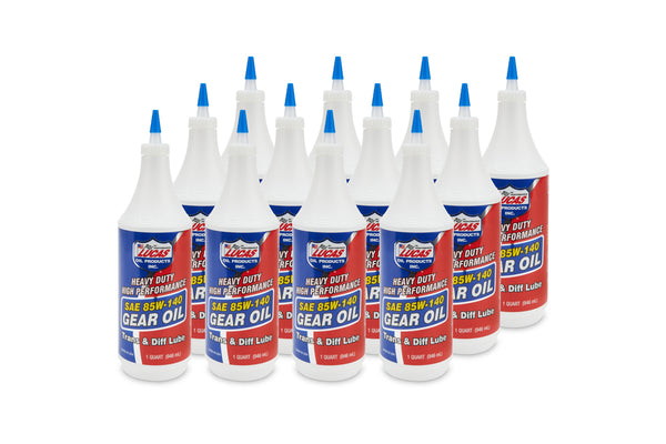 LUCAS OIL 85w140 Gear Oil Case/12 10042